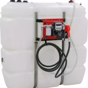 Cuve de stockage fuel PEHD 1500L DP 230V 60 l/min