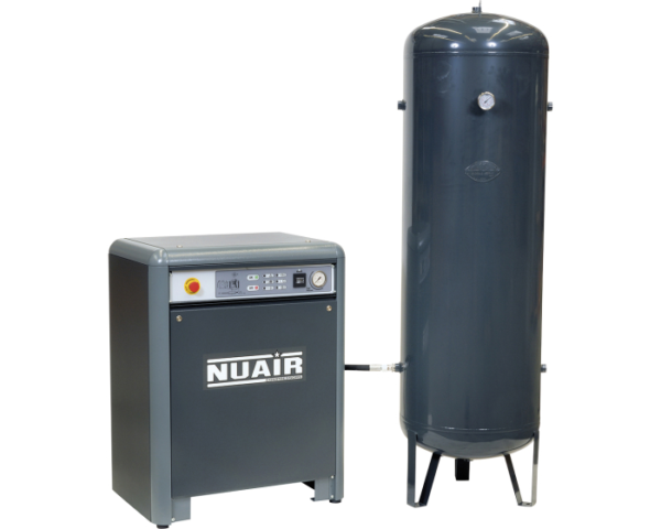 Compresseur d'air insonorisé marche lente 7,5 CV 500 L NUAIR