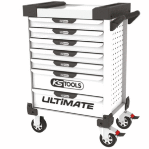 Servante d'atelier ULTIMATE blanche 7 tiroirs KS TOOLS