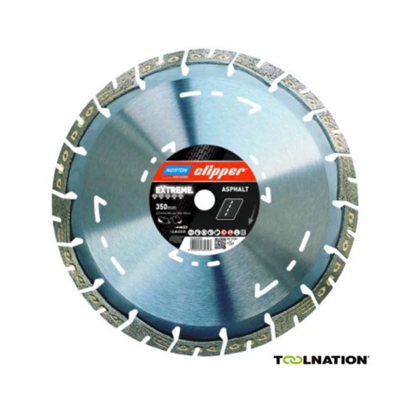 Disque diamant EXTREME ASPHALT Ø300 x 20mm NORTON CLIPPER