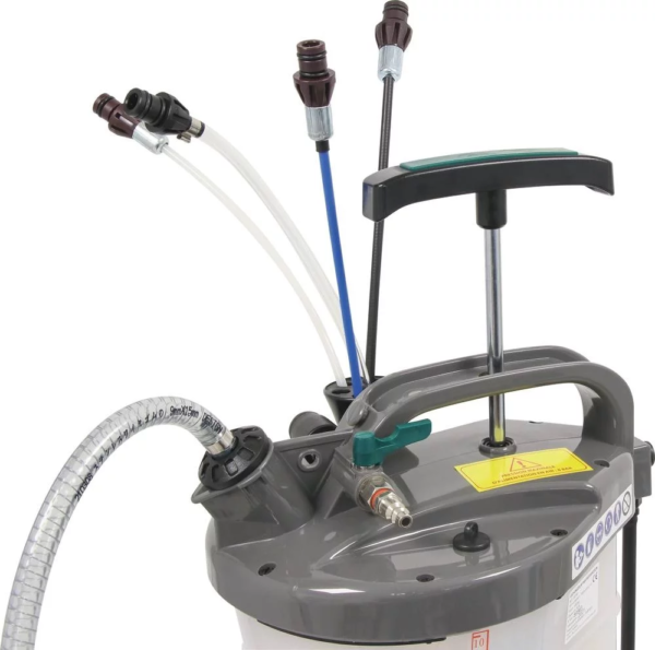 Vidange pneumatique par aspiration 9.5 Litres