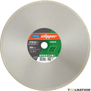 Disque diamant PRO CERAMIC Ø350 x 25.4mm NORTON CLIPPER