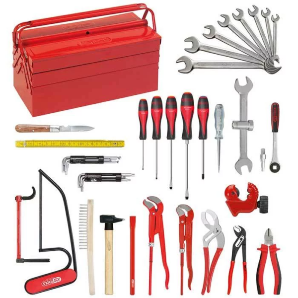 Caisse a outils Sanitaire et Chauffage 47 pièces KSTOOLS