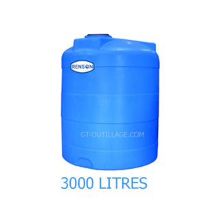 Cuve de stockage d'eau 3000 litres Renson