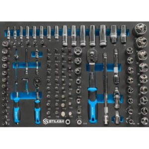 Module mousse 550x400mm douilles/cliquets 109 pièces