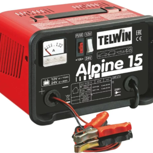 Chargeur de batterie portable monophasé 12/24V alpine 15 TELWIN