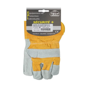 Gants docker croute de bovin T10 - carte