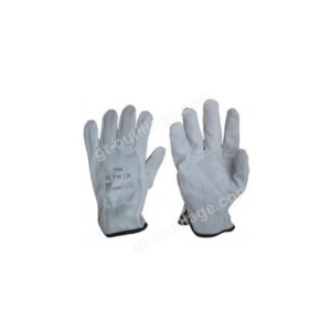 Gants de manutention tout cuir vachette élastique de serrage