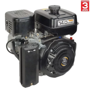 Moteur thermique essence 14 CV, 4 temps monocylindre OHV, refroidissement par air, Robin-Subaru