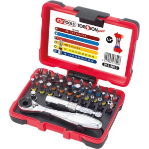 Coffret d'embouts de vissage 1/4'' Torsion power 32 pièces KSTOOLS