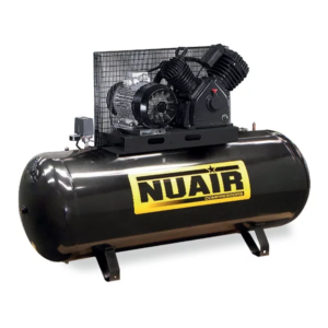 Compresseur d'air à courroie NUAIR 500 litres 7,5 cv cylindre en V