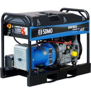 Groupe électrogène SDMO diesel triphasé moteur KOHLER 19 kVA