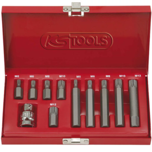 Coffret d'embouts de vissages XZN® 1/2” A 10 mm M5 à M12 kstools