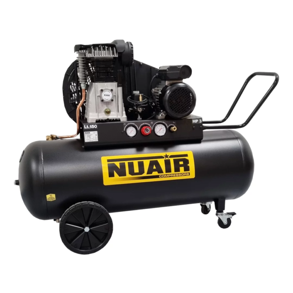 Compresseur à piston 150 litres 3 CV TECH PRO NUAIR